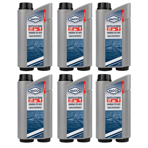 Fuoribordo 500 olio due - 6l,