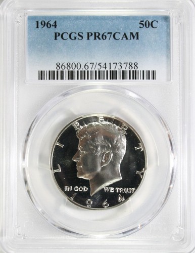 1964 proof kennedy mezzo - 1964,