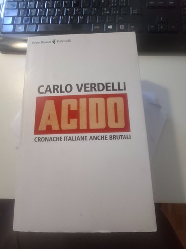 Libro acido cronache italiane - libro,