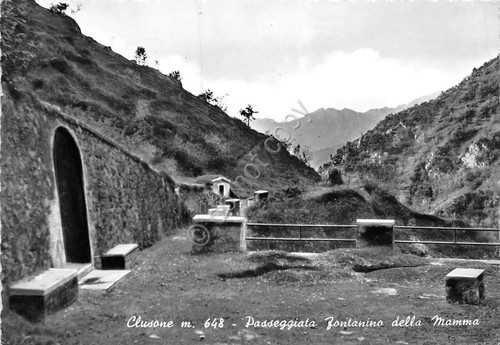 Cartolina clusone - cartolina,