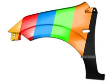 Parafango sinistro per Ford