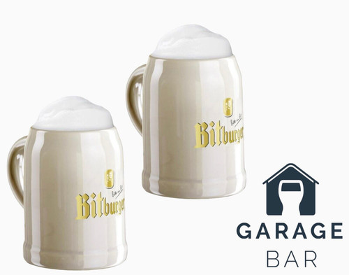 Set bitburger beer - of,