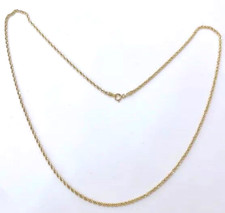 Collana oro giallo 60cm - in,
