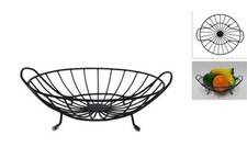 Centrotavola portafrutta porta frutta moderno da tavolo in metallo