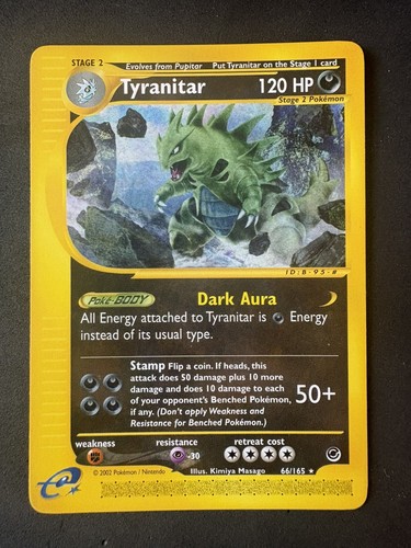 Tyranitar 165 eng non - eng,