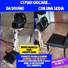 Postazione guida simulatore simracing F1 per sofà Mod. DUAL. Ps4 Ps5 Xbox PC.
