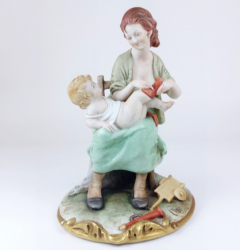 Rare 1950s capodimonte bruno - capodimonte,