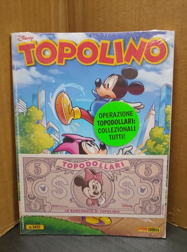 Topolino 3457 sigillato con - topolino,