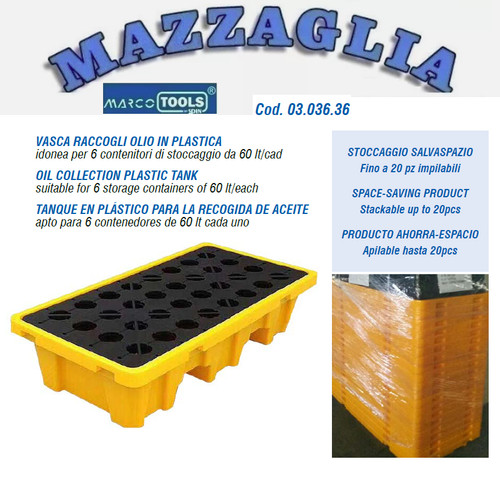 Spin vasca raccogli - spin, olio