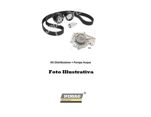 Kit distribuzione pompa - distribuzione,