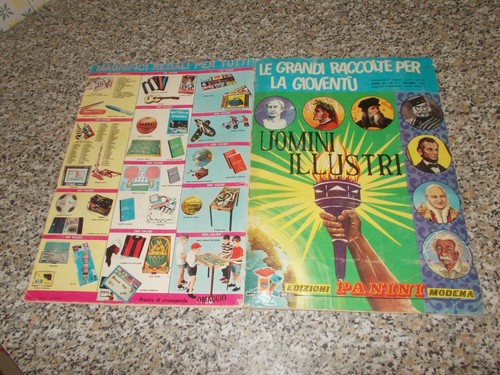 Album uomini illustri panini - uomini,