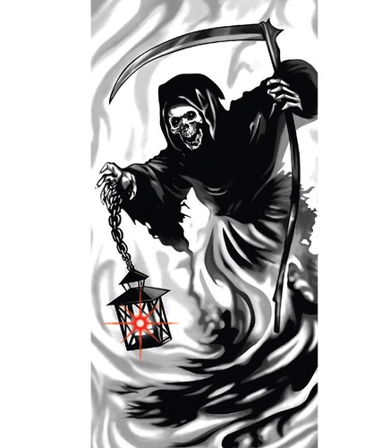 Poster halloween morte con - poster,