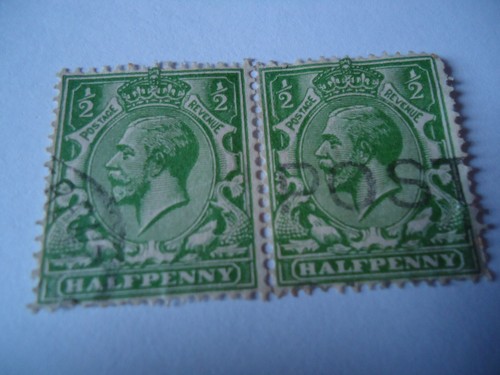 Paire timbres royaume uni - 2,