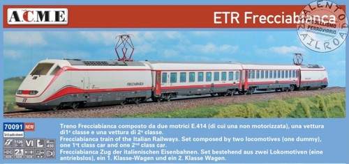 Acme 70091 treno - treno, fs