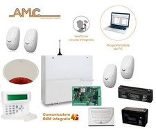 AMC C24GSM PLUS K-LCD VOICE ISIDE140 PZ2 SMILE19P BATTERIA 12V 7Ah 12V 2Ah