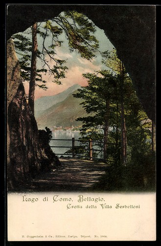 Bellagio lago como grotta - bellagio/lago,