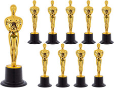 10 Pezzi Statue Trofeo D'Oro