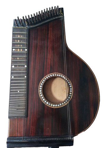 Ancienne cithare sitar - cithare,, luth