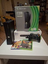 xbox 360 slim 250 gb Completa Disco Rigido+ Kinect Sensore Xbox 360+controller