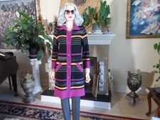 Cappotto M Missoni nero/viola