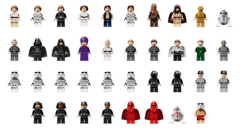 Lego minifig star wars - star,