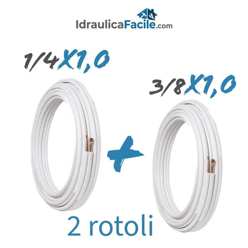 Rotolo tubo rame 0 - tubo, 1/4"x1,0