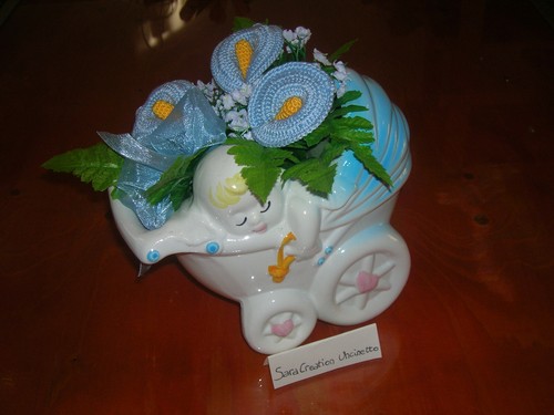 Fiori realizzati all'