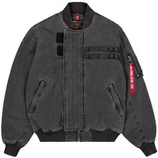 ALPHA INDUSTRIES MA-1 COMBAT BOMBER JACKET GIUBBOTTO UOMO GIACCA 14812103