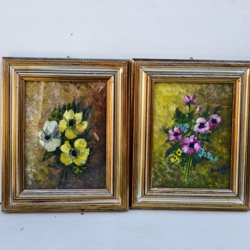 Coppia dipinti olio - coppia, su
