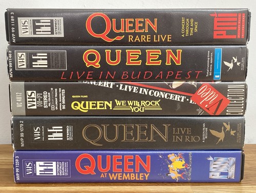 Queen live vhs job - job, lot