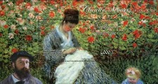 Claude Monet Stamp Camille