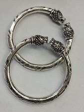 Bracciale ossidato con testa
