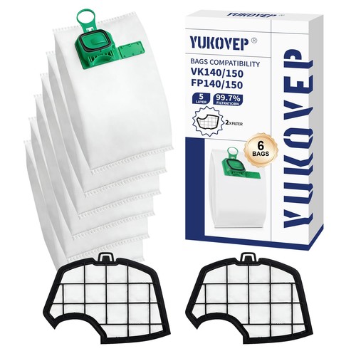 Kit sacchetti folletto vk140 - sacchetti,