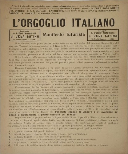 Orgoglio italiano - l'orgoglio,