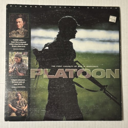 Platoon laserdisc pioneer - laserdisc,