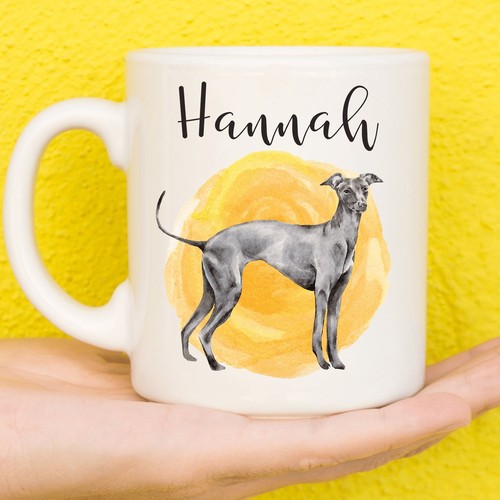 Tazza levriero personalizzata - levriero,