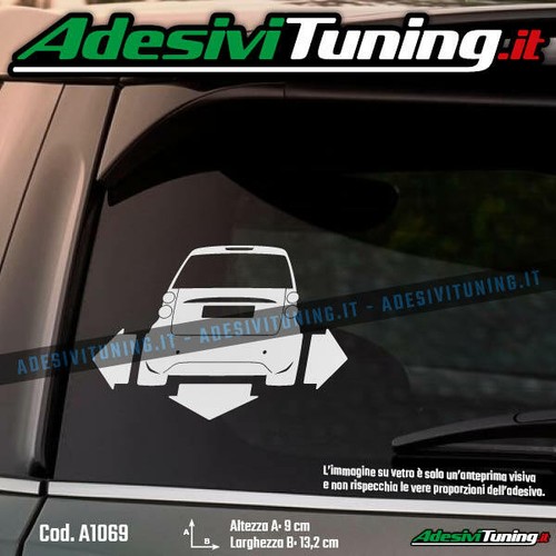 Adesivo down out smart - smart, fortwo