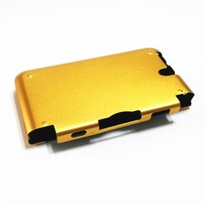 Custodia rigida protettiva metallo alluminio oro per Nintendo 3DS LL / 3DS XL