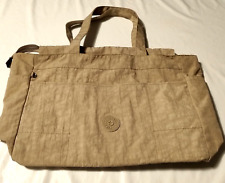 Borsa a Mano Borsetta Donna Kipling Grande Colore Beige 56 x 40 cm