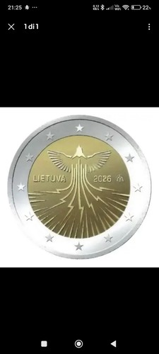 Euro commemorativi lituana - euro,
