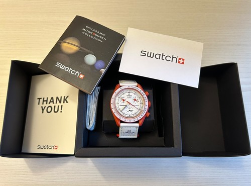 Omega swatch mission mars - mission,