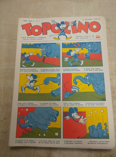 Topolino giornale dal del - topolino,