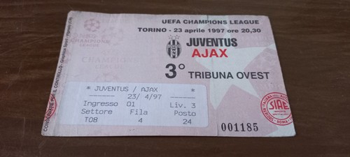 Biglietto juventus ajax - juventus,