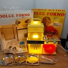 DOLCE FORNO HARBERT  1° VERSIONE ANNI 70 GIALLO OTTIMO FUNZIONANTE COMPLETO 
