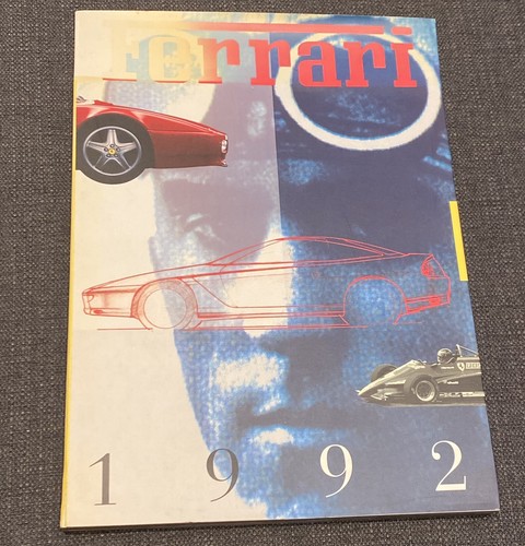 Annuario yearbook ferrari - ferrari, 1992