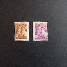 TRIESTE ZONA B 1950/ PRO CROCE ROSSA, SERIE DI 2 VALORI INTEGRI MNH**