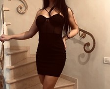 vestito donna elegante corto