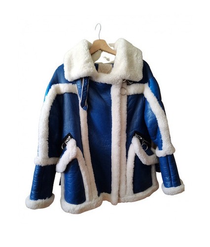 Cyrana fur giacca - fur, pelle