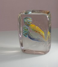 Acquario scultura grande dimensioni  Meduse vetro firmato Murano anni '90