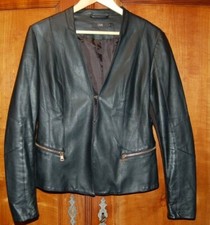 Ovs - Giubbotto donna, Nero, Ecopelle, tg 46, Come nuovo